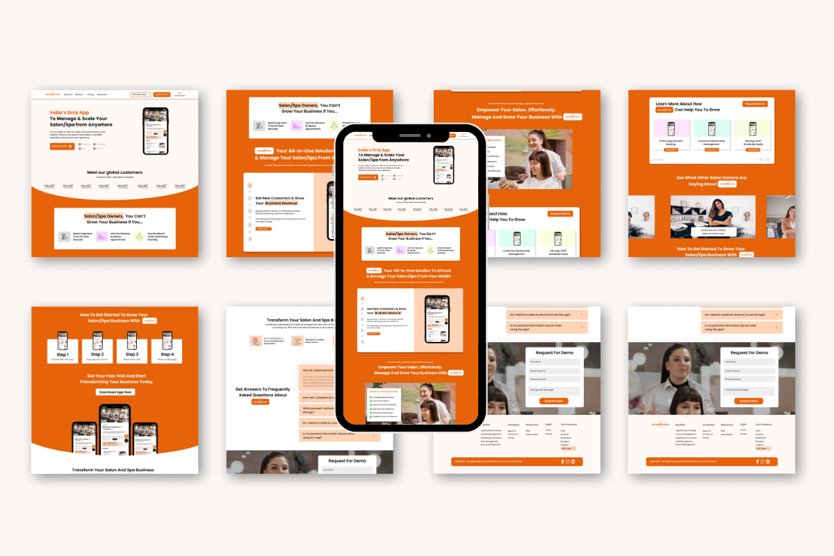 Freelance website Design Services for mobile app solution in indore