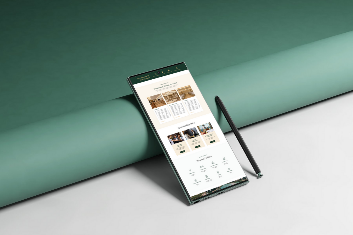 Freelance website Design Services for arrival hotel company in hyderabad