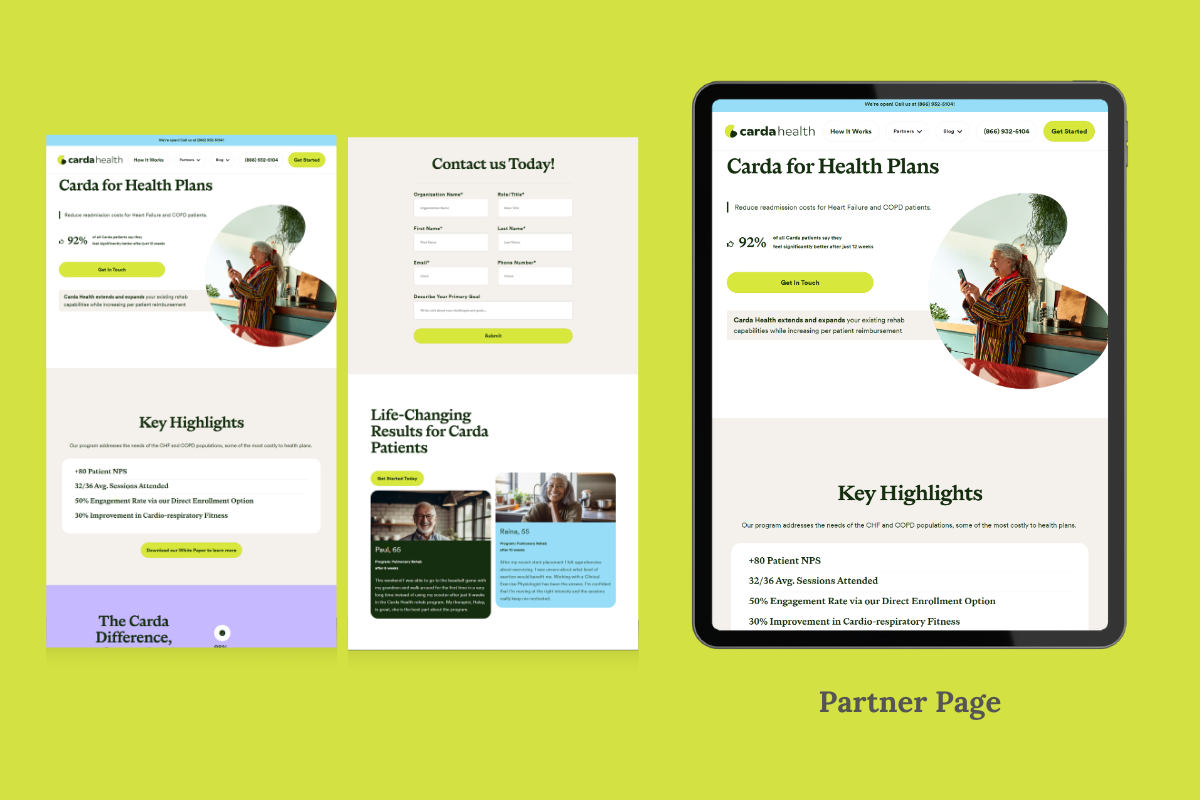 Freelance website Design Services for healthcare industry