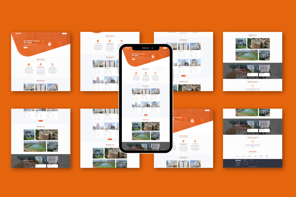 Freelance website Design Services for hospitality industry in hyderabad