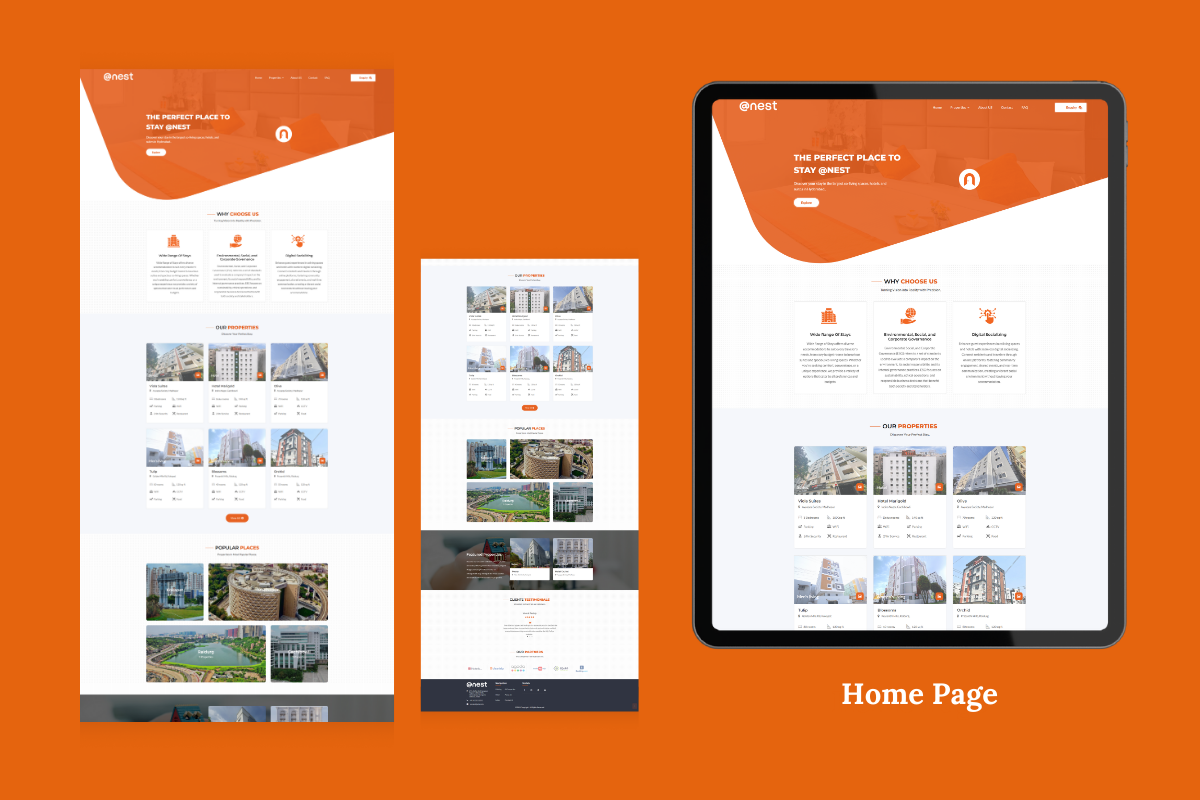 Freelance website Design Services for hospitality industry in hyderabad