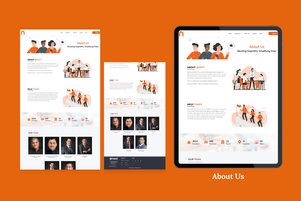 Freelance website Design Services for hospitality industry in hyderabad